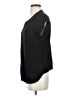 OAK 100% Rayon Black Short Sleeve Top Size 2 - photo 5