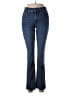 Lee Stripes Blue Jeans Size 2 - photo 1