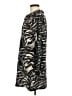 Sacred Threads Animal Print Black Blue Casual Dress Size M - photo 5