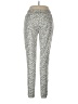Muk Luks Animal Print Silver Casual Pants Size L - photo 2