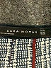 Zara 100% Polyester Argyle Gray Casual Skirt Size XS - photo 4