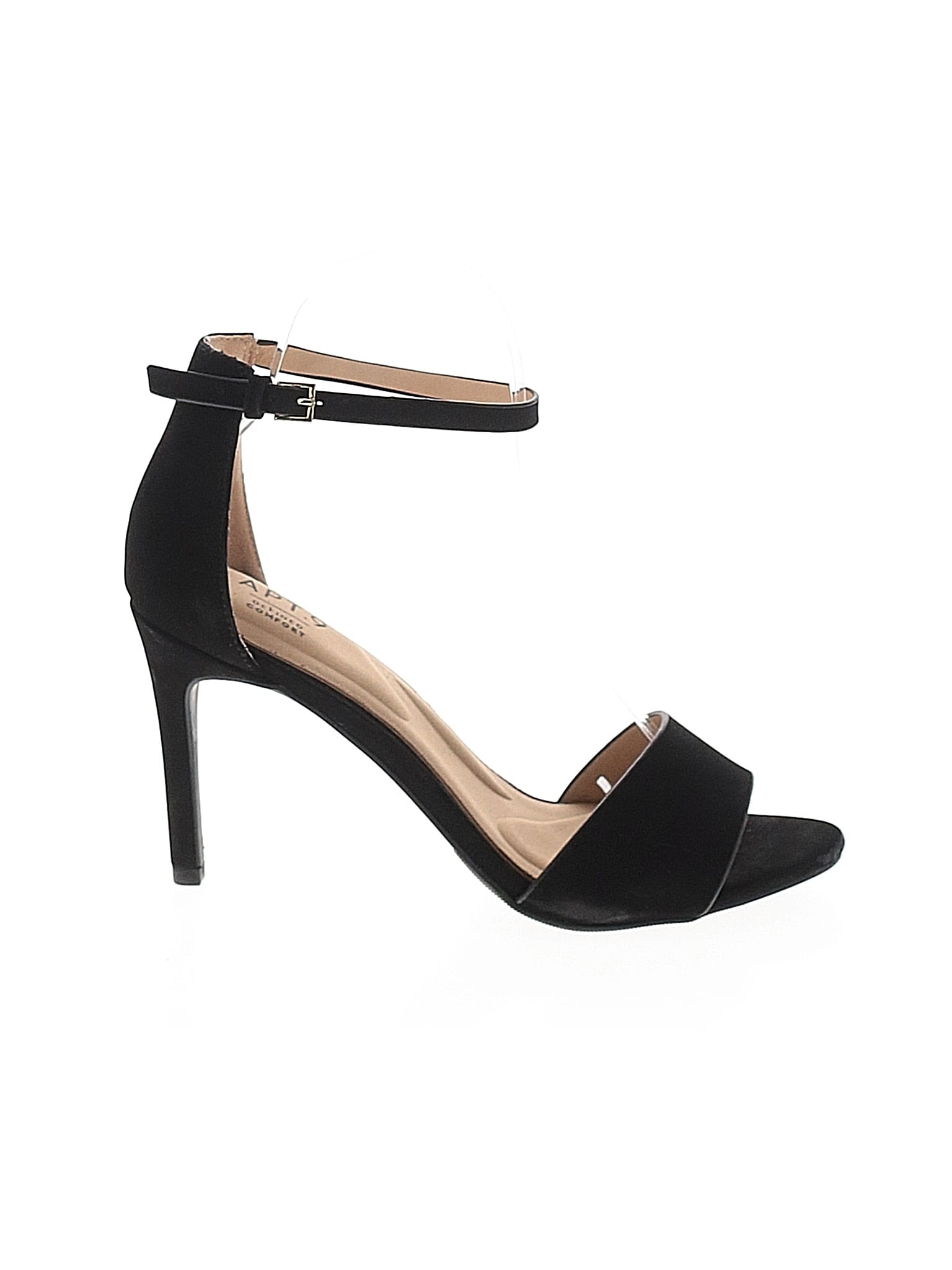 Escarpins Apt. 9 Femme - Taille 7.5 US, Couleur Corail, Bout Ouvert - Talon 5 Pouces - Occasion