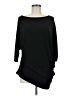 Clara Sun Woo Black 3/4 Sleeve Top Size M - photo 1