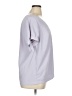 ModCloth 100% Polyester Gray Purple Short Sleeve Blouse Size 1X - photo 4