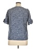 Unbranded Blue Short Sleeve Blouse Size XL - photo 2
