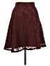 Assorted Brands Burgundy Formal Skirt Size 6 - photo 1