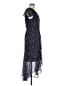 Sam Edelman 100% Polyester Floral Blue Casual Dress Size 8 - photo 4