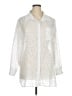 Venus 100% Polyester Animal Print Ivory Long Sleeve Blouse Size XL - photo 1