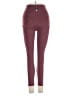 Yogalicious Burgundy Active Pants Size XS - photo 2