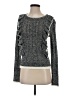 Aqua 100% Acrylic Tweed Gray Pullover Sweater Size XS - photo 1