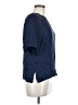 Morelle Blue Short Sleeve Blouse Size M - photo 4