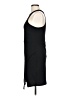 Aqua Solid Black Cocktail Dress Size L - photo 5