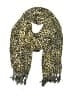 Assorted Brands Animal Print Yellow Brown Scarf One size - photo 1
