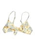 Unbranded Floral Yellow Swimsuit Top Size M (estimated) - photo 1