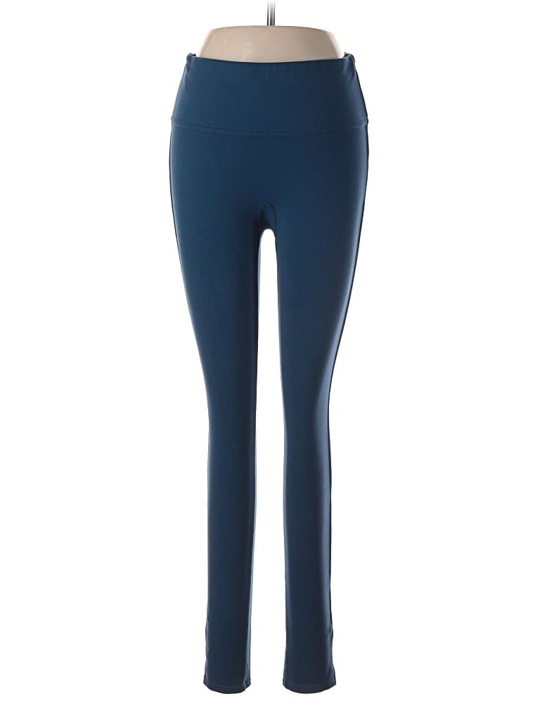 Pre-owned Spanx Active Pants In Blue