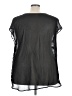 Live 4 Truth 100% Polyester Stars Black Short Sleeve Blouse Size 3X - photo 2