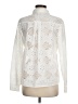 Adiva Ivory Long Sleeve Blouse Size M - photo 2