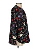 Chico's Floral Black Long Sleeve Blouse Size Sm (0) - photo 4