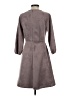 Ann Taylor Solid Gray Casual Dress Size 4 - photo 2