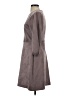 Ann Taylor Solid Gray Casual Dress Size 4 - photo 5