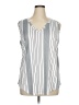 Unbranded Silver White Tank Top Size XL - photo 1