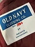 Old Navy 100% Nylon Burgundy Vest Size 5T - photo 3