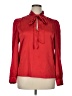 Walter Baker Red Long Sleeve Blouse Size XL - photo 1
