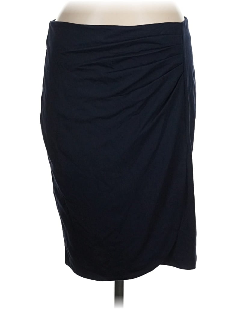 J. Mclaughlin Casual Skirt In Blue
