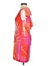 Tibi 100% Rayon Tropical Orange Casual Dress Size XS - photo 5