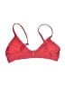 Kona Sol 100% Polyester Solid Red Swimsuit Top Size M - photo 2