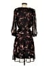 DKNY 100% Polyester Print Black Cocktail Dress Size 2 - photo 2