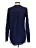 Tramp 100% Rayon Blue Long Sleeve Blouse Size S - photo 2