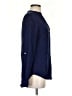 Tramp 100% Rayon Blue Long Sleeve Blouse Size S - photo 4