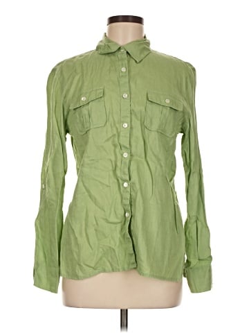 Charter Club Long Sleeve Button-Down Shirt (view 1)