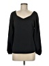 Halogen Black Long Sleeve Blouse Size M - photo 1