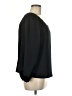 Halogen Black Long Sleeve Blouse Size M - photo 4
