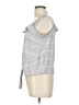 Blu Pepper 100% Cotton Gray Sleeveless Blouse Size L - photo 5