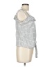 Blu Pepper 100% Cotton Gray Sleeveless Blouse Size L - photo 4