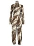 R13 Animal Print Brown Jumpsuit Size S - photo 2
