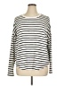 Time and Tru Stripes Silver Pullover Sweater Size XL - photo 1