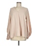 Entro Tan Long Sleeve Blouse Size M - photo 1