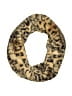 La Fiorentina 100% Polyester Animal Print Tan Brown Scarf One size - photo 1