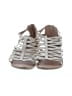 Assorted Brands Metallic Silver Ivory Sandals Size 3 (youth) - photo 2