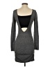 Express Gray Casual Dress Size XS - photo 2