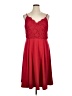 Unbranded Hearts Red Cocktail Dress Size XL (estimated) - photo 1