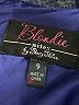 Blondie 100% Polyester Blue Cocktail Dress Size 9 - photo 7