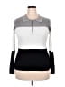 No Boundaries Color Block White Pullover Sweater Size 3X - photo 1