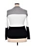 No Boundaries Color Block White Pullover Sweater Size 3X - photo 2