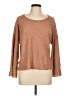 Earthbound Trading Co. Metallic Brown Pullover Sweater Size L - photo 1