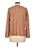 Earthbound Trading Co. Metallic Brown Pullover Sweater Size L - photo 2